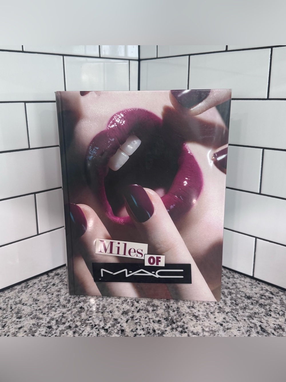 Miles of MAC by James Gager & Miles Aldridge Hardcover 🖤